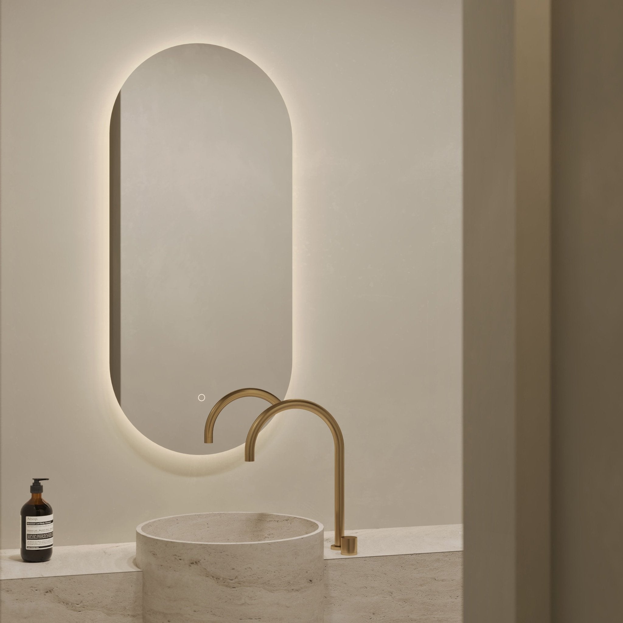 Lume | Oval Mirror - Mirrors by Reflect