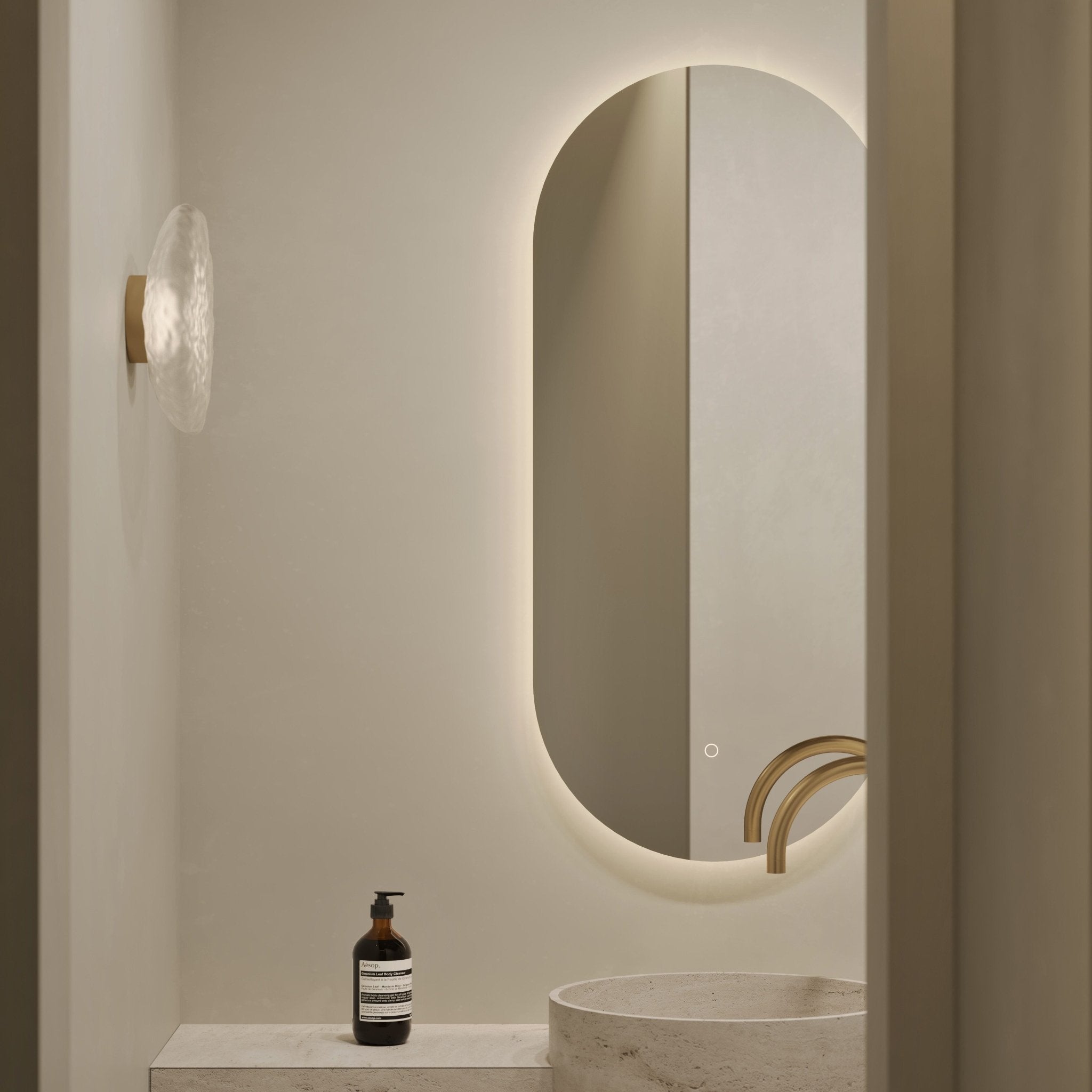 Lume | Oval Mirror - Mirrors by Reflect