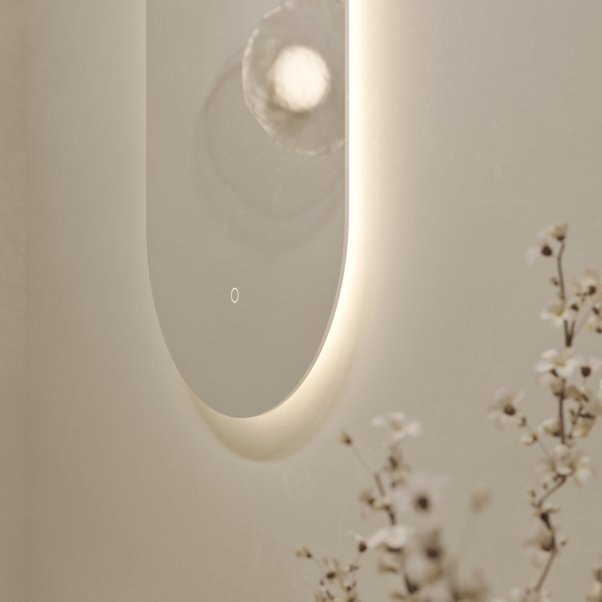 Lume | Oval Mirror - Mirrors by Reflect