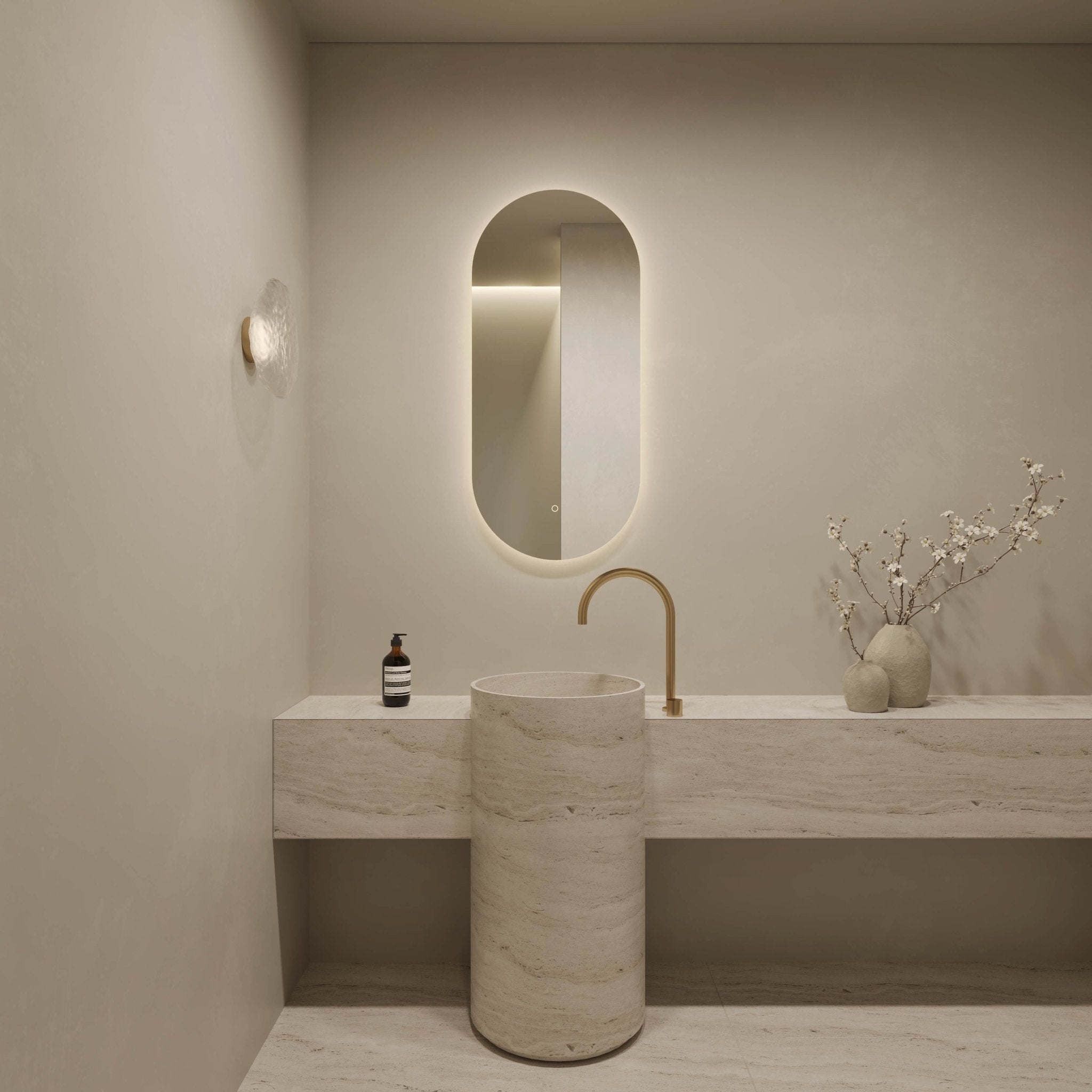 Lume | Oval Mirror - Mirrors by Reflect