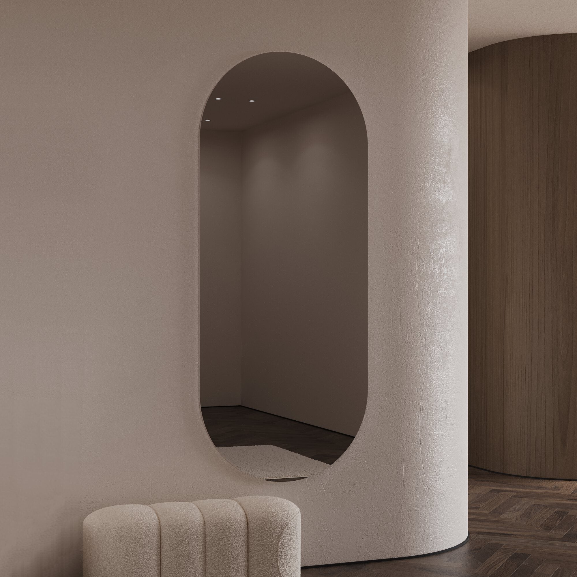 Opal | Oval Mirror - Mirrors by Reflect