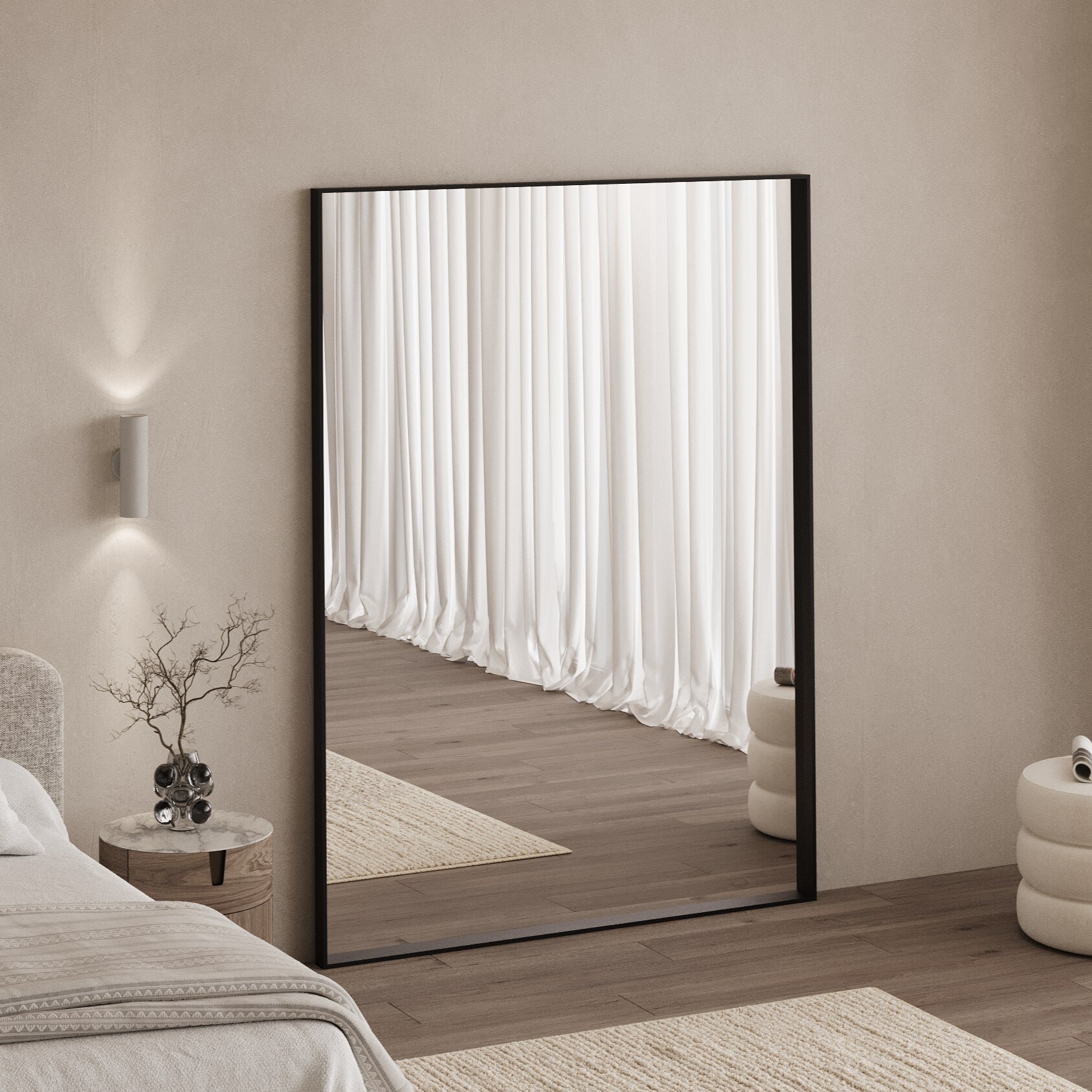 Sable | Rectangular Mirror - Mirrors by Reflect