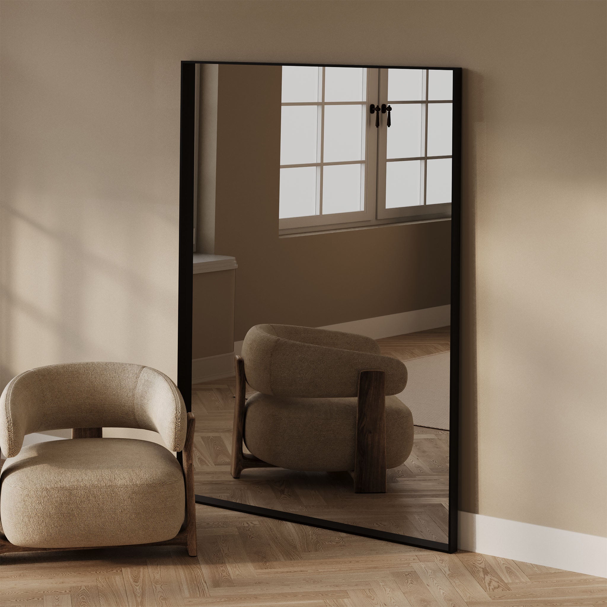 Sable | Rectangular Mirror - Mirrors by Reflect